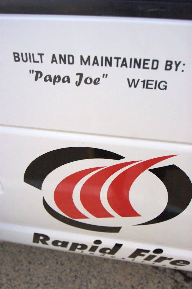 A white surface displays the text 