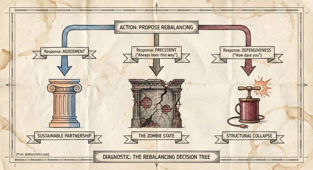 A flowchart titled 