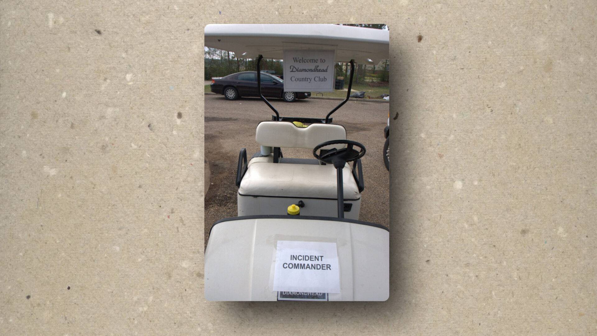 incident commander golf cart